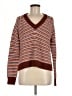 Madewell 100% Cotton Stripes Brown Pullover Sweater Size M - photo 1