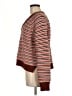 Madewell 100% Cotton Stripes Brown Pullover Sweater Size M - photo 5