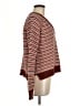 Madewell 100% Cotton Stripes Brown Pullover Sweater Size M - photo 4