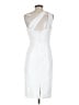 Rene Ruiz 100% Polyester White Cocktail Dress Size 4 - photo 2