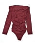 Gaze Burgundy Bodysuit Size L - photo 1