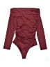 Gaze Burgundy Bodysuit Size L - photo 2