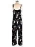 Kaileigh Graphic Black Jumpsuit Size XL - photo 2