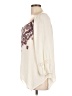 Jolt 100% Polyester Ivory 3/4 Sleeve Blouse Size XL - photo 5