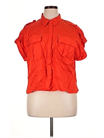 Karen Millen Short Sleeve Blouse (view 1)