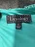 Luxology 100% Polyester Teal Cocktail Dress Size 12 - photo 7