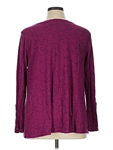 Lane Bryant 3/4 Sleeve T-Shirt (view 2)
