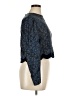 Karin Stevens 100% Rayon Blue Long Sleeve Blouse Size 14 - photo 4