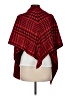 Top It Off 100% Acrylic Red Poncho One size - photo 2