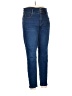 Ann Taylor Solid Blue Jeans Size 14 - photo 1