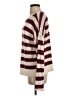 Lands' End Stripes Burgundy Pullover Sweater Size S - photo 5