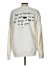 Zara White Sweatshirt Size L - photo 2
