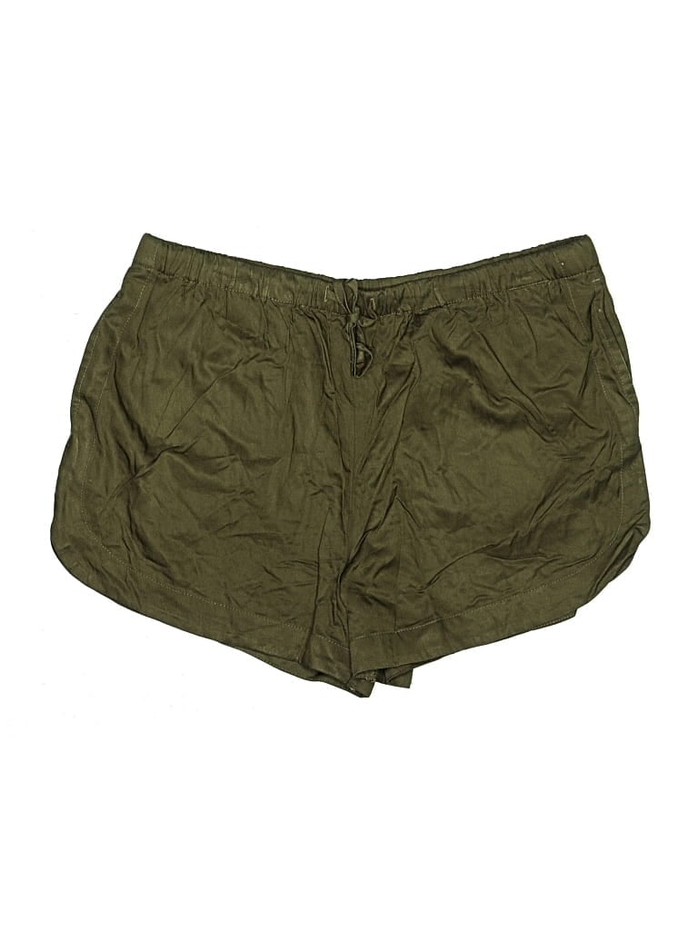 Pre-owned Rvca Athletic Shorts In Green