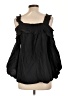Entro Black 3/4 Sleeve Blouse Size L - photo 2
