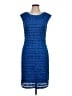 Neiman Marcus Blue Cocktail Dress Size 10 - photo 1