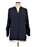 Valerie Stevens Blue Long Sleeve Blouse Size L - photo 1