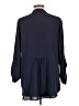 Valerie Stevens Blue Long Sleeve Blouse Size L - photo 2
