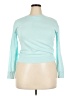 Athletic Works 100% Recycled Polyester Teal Long Sleeve Turtleneck Size 18 - photo 1