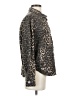 Steve Madden 100% Cotton Animal Print Brown Gold Jacket Size S - photo 4