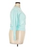 Athletic Works 100% Recycled Polyester Teal Long Sleeve Turtleneck Size 18 - photo 4