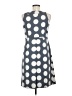 Boden Polka Dots Gray Casual Dress Size 8R - photo 2