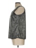 Notations 100% Polyester Silver Sleeveless Blouse Size 12 - photo 5