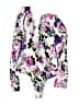 BCBGeneration Floral Purple Long Sleeve Blouse Size M - photo 2