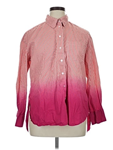 Lane Bryant Long Sleeve Button-Down Shirt (view 1)