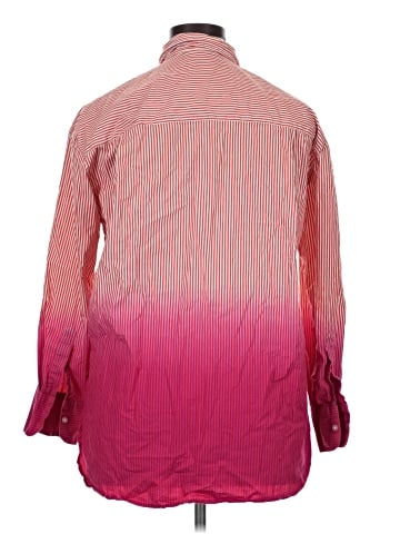 Lane Bryant Long Sleeve Button-Down Shirt (view 2)