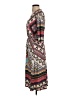 Misia Print Brown Casual Dress Size S - photo 5