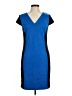 MICHAEL Michael Kors Color Block Blue Cocktail Dress Size 6 - photo 1