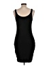 Express Solid Black Cocktail Dress Size L - photo 2