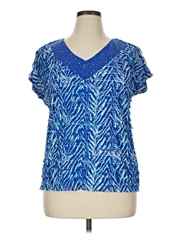 Kim Rogers Short Sleeve Blouse (view 1)