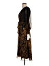 DKNY 100% Polyester Animal Print Brown Cocktail Dress Size 2 - photo 5