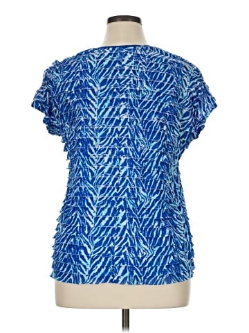 Kim Rogers Short Sleeve Blouse (view 2)
