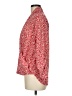 Pleione 100% Polyester Red Long Sleeve Blouse Size M - photo 5
