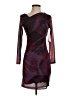 Guess Graphic Burgundy Cocktail Dress Size 4 - photo 1