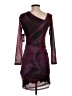 Guess Graphic Burgundy Cocktail Dress Size 4 - photo 2