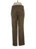 J.Crew 100% Polyester Houndstooth Brown Casual Pants Size 0 - photo 2