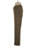 J.Crew 100% Polyester Houndstooth Brown Casual Pants Size 0 - photo 5