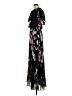 Xscape 100% Polyester Floral Black Casual Dress Size 4 - photo 5
