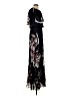 Xscape 100% Polyester Floral Black Casual Dress Size 4 - photo 4