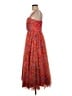 Hutch 100% Polyester Paisley Red Cocktail Dress Size 8 - photo 5