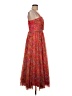 Hutch 100% Polyester Paisley Red Cocktail Dress Size 8 - photo 4