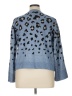 Nine West Animal Print Blue Pullover Sweater Size XL (petite) - photo 2