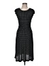 En Focus Studio Polka Dots Black Casual Dress Size 8 - photo 1