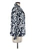 Chico's Print Blue Jacket Size Med (1) - photo 4