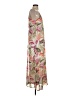 Old Navy 100% Polyester Tropical Tan Casual Dress Size S - photo 4