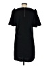 THML 100% Polyester Solid Black Casual Dress Size M - photo 2