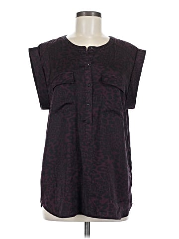 Trouve Short Sleeve Blouse (view 1)